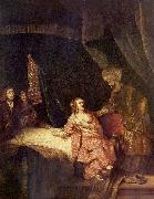 Rembrandt Peale Joseph wird von Potiphars Weib beschuldigt USA oil painting artist